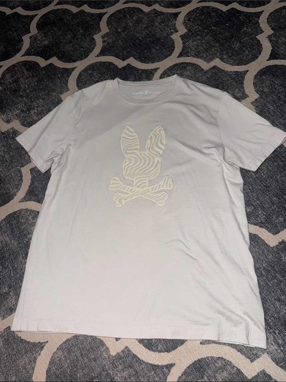 Psycho Bunny Mens Logo Patch Tee size 5